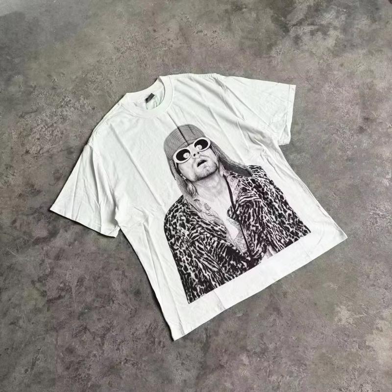 2026 New Rapper Frank Graphic T Shirt Unisexs Hip Hop Ocean Album Clothing TShirts Y2k Unisex Fashion Oversized Cotton Tshirt