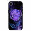 Black Phone Case Cover For Apple iPhone 16e Cases Printed TPU Soft Bumper Shell for iPhone16e 16e 2025 Protection Silicon Covers