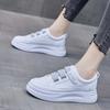 Velcro Little White Shoes Women's Versatile 2025 Spring New Women's Shoes Street Shot Thick-soled Leather Single Shoes Flat-soled Women's Shoes Tide