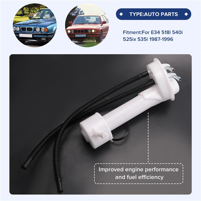 Electric Fuel Pump Assembly For BMW E34 518I 540I 525Ix 535I 1987- 1996 16141179798 NEW
