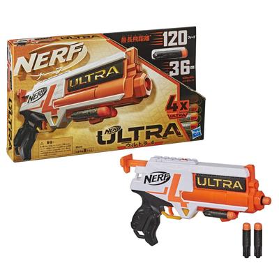 Hasbro Nerf Ultra 4 с 4 официальными патронами Ultra (E9216) аутентичный