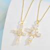 Cross Necklace Women'S Premium Retro Versatile Bright Pendant Jewelry Of The Same Style