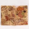 New World Trip Map Travel Passport Covers PVC Leather ID Card Bag Passport Holder Passport Wallets