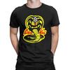 Karate Kid Cobra Kai Vintage T-Shirt Men Funny Tee Shirt Round Neck Short Sleeve T Shirt Gift Clothes