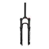 26 Inch Bike Suspension Fork Mountain Bike Front Fork Straight Steerer Manual Lockout Black Tube