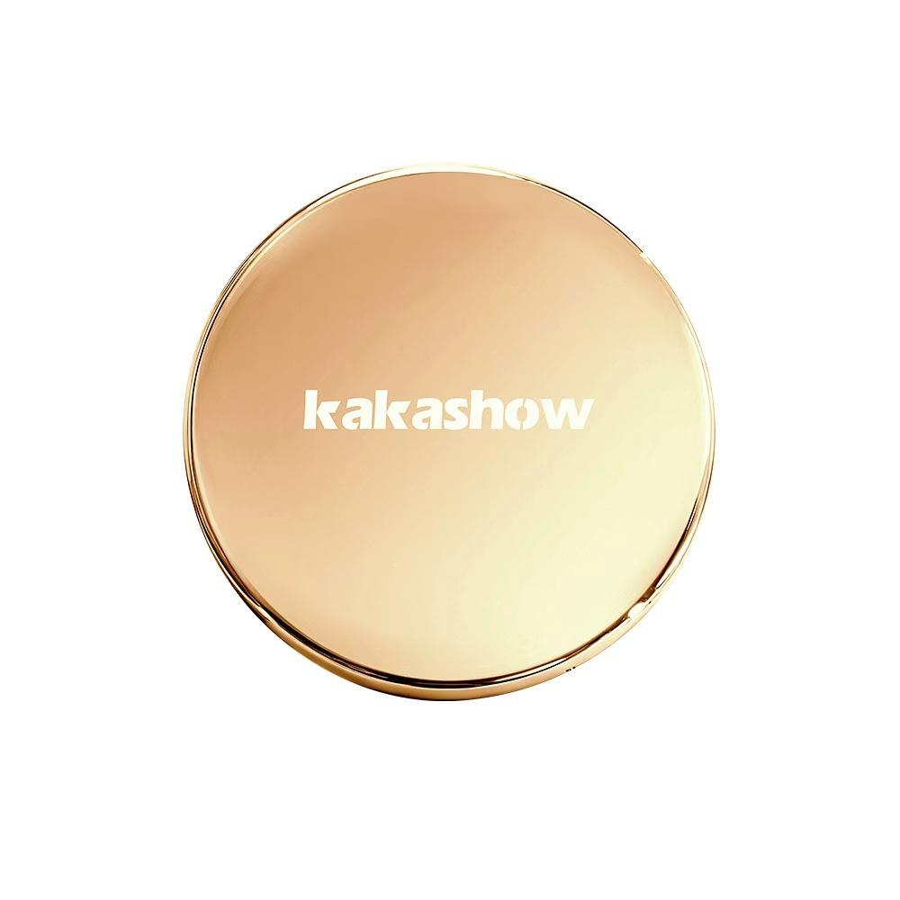 Kakashow Рельефные румяна-хайлайтер с розой: Мелкая текстура, жемчужное покрытие для глаз и лица
