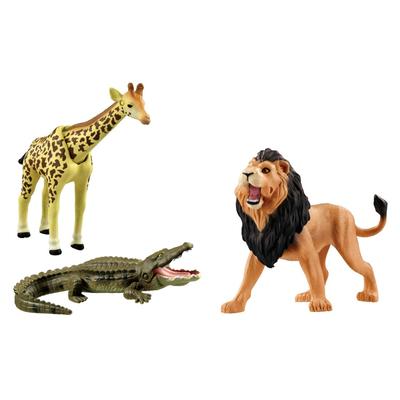 Takara Tomy Ania Самые сильные животные Животные Динозавры Игрушки для детей от 3 лет AA-01 Набор Саванны,
