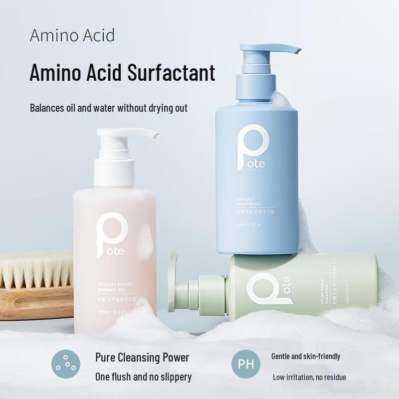 Bati Ocean Mystery Oil Control Shampoo & Body Wash Travel Set