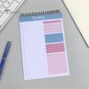 Записная книжка To-Do на спирали, защитный чехол из бумаги плотностью 100 г/м2, недатированный блокнот для записей, ежедневник, органайзер для записей