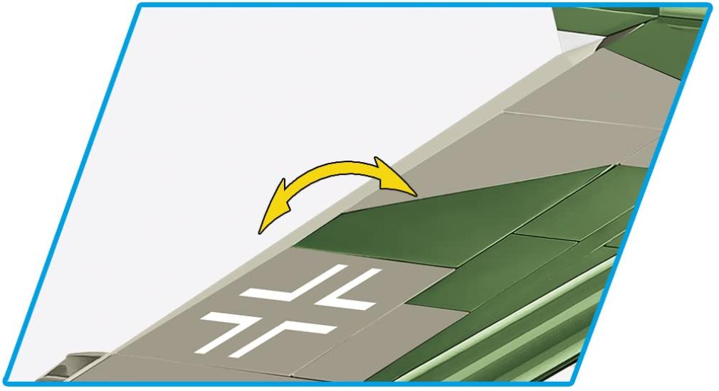 Cobi Historical Collection #5722 Focke-Wulf Fw190A-5 (German Army) 132 Scale