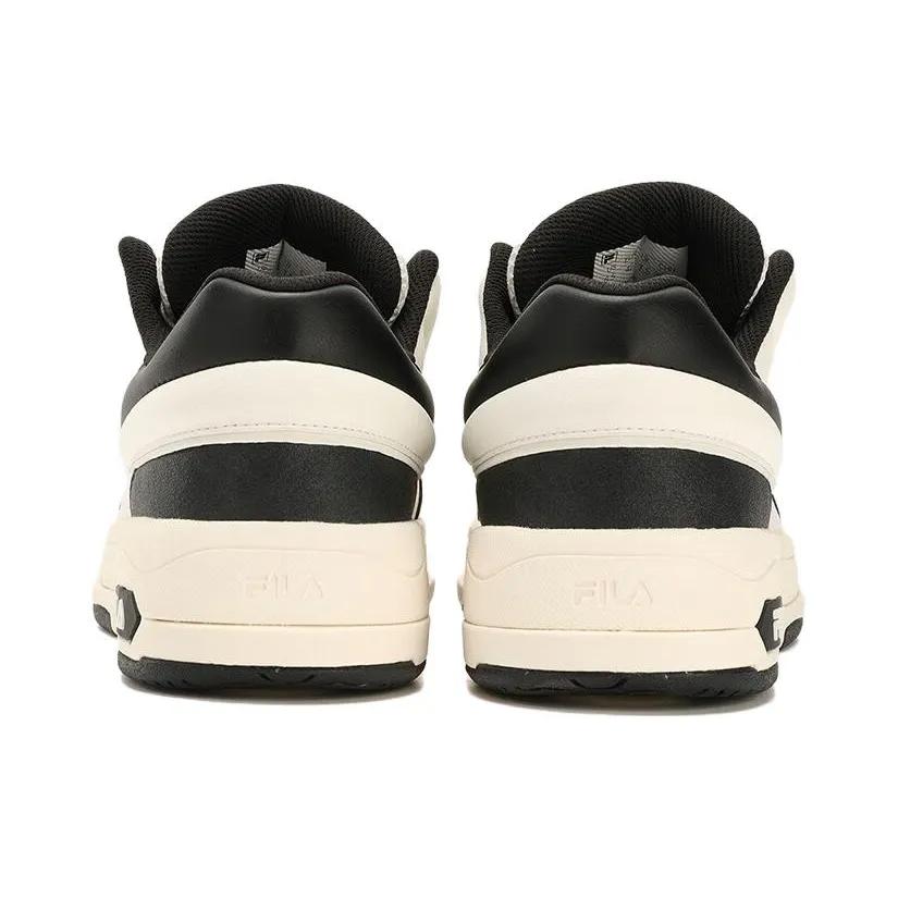 FILA Mix Low Skate Shoes 'Cream White Black' Women's (Unisex) Casual Shoes F12W324203FWV