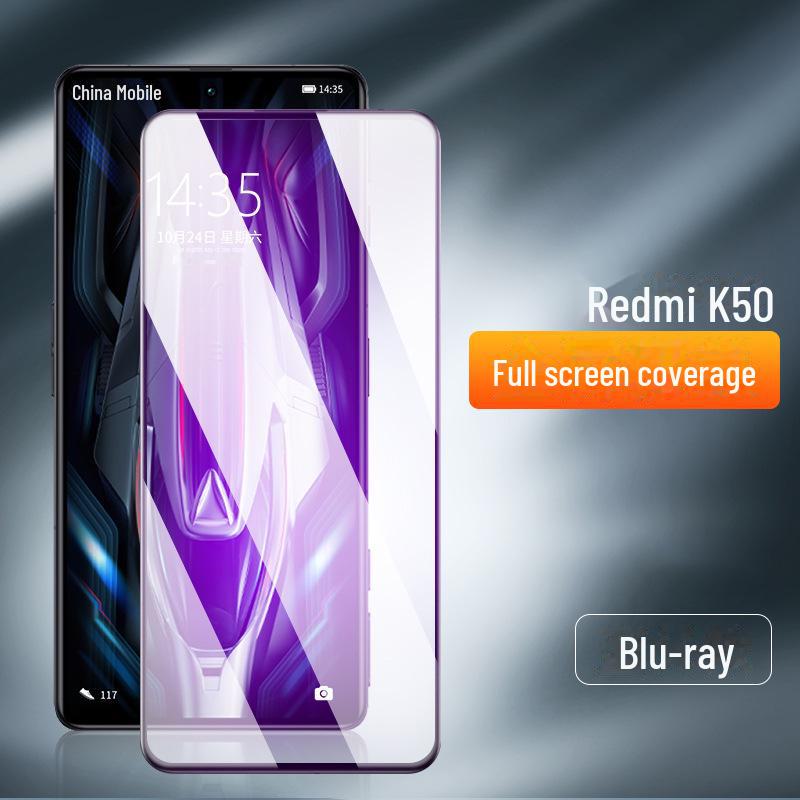 Redmi K50 Supreme Edition закаленная пленка: Матовая защитная пленка для экрана Anti-Peep для K60 Pro, K40, K70, K30 с защитой от синего света