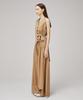 Meuameu Signature Unbalance Pin Tuck Flare Slacks