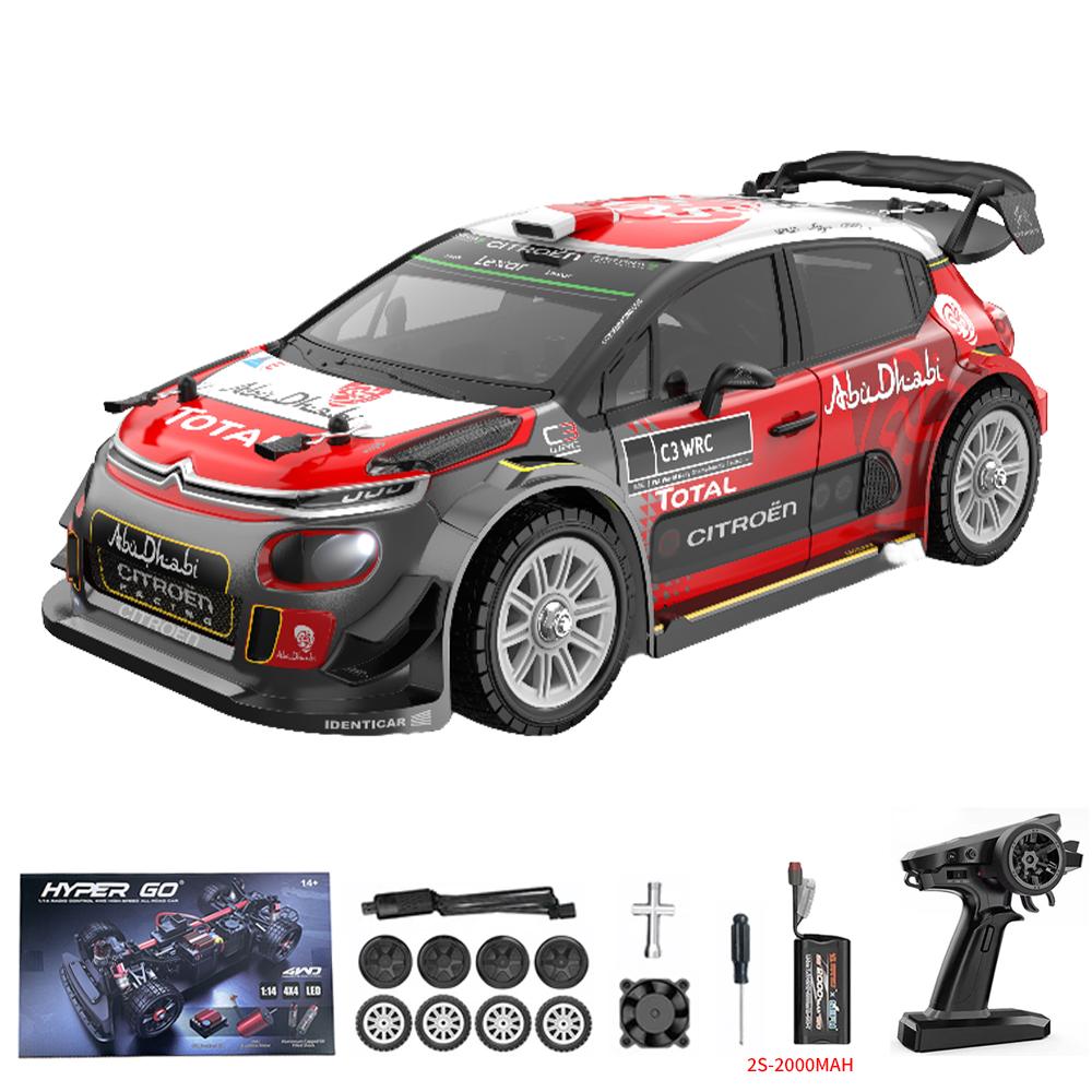 1/14 Mjx 14303 RC Дрифт-машина 2.4G Высокоскоростной Дрифт-ралли Грузовик Hyper Go Бесколлекторный 4WD Внедорожник RC Машинки Для Взрослых Для Детей Игрушки