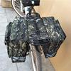 Bicycle Rear Seat Bag Cycling Bike Rack Double Pannier Bag Grocery Storage Carrier Bag Pack