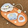 1 set Baby Bottle Cotton Doll's Clothes Set Cartoon 10cm Doll Clothes  Doll Accessories