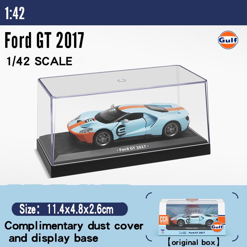 1:43 Заправка Gulf Автобус Fusca Ford GT 2017 Camaro Гоночная Модель Автомобиля Металлическая Литьевая Формовка Настольные Украшения для Компьютера и Праздничный Подарок