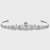 Роскошная циркониевая повязка на голову: Корона для невесты, дня рождения и взрослого подарка – элегантный, универсальный головной убор и аксессуар для волос
