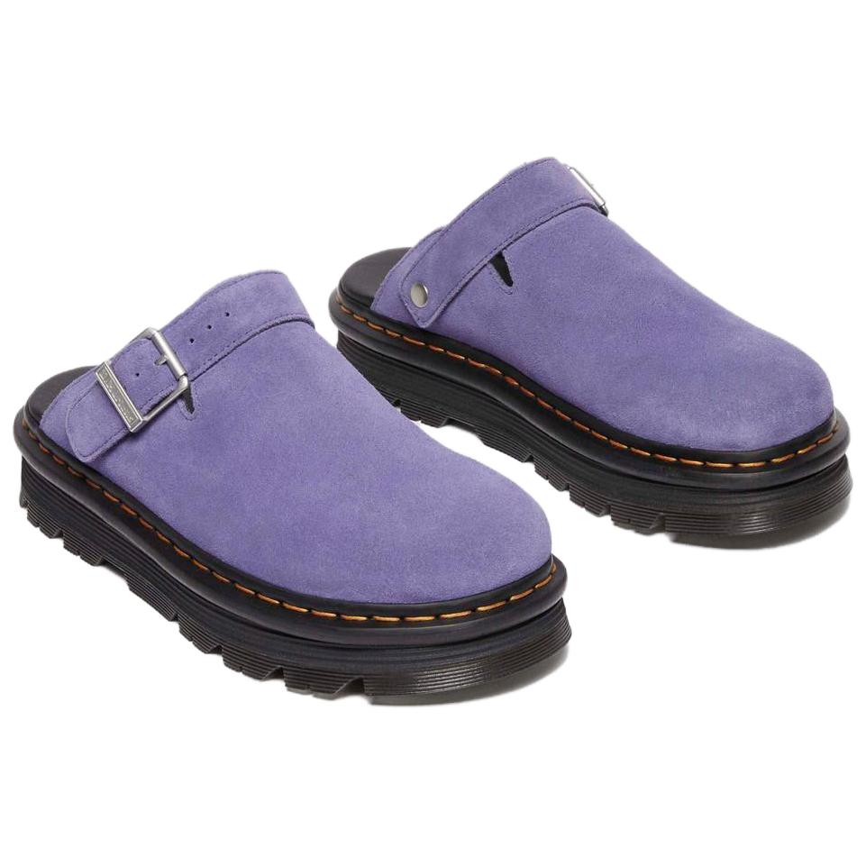 Dr Martens ZebZag Мюли Замша Унисекс Сумеречный Фиолетовый 31937500