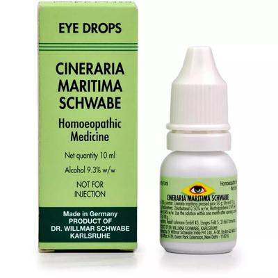Dr Willmar Schwabe Германия Cineraria Maritima глазные капли гомеопатическое лекарство 10 мл