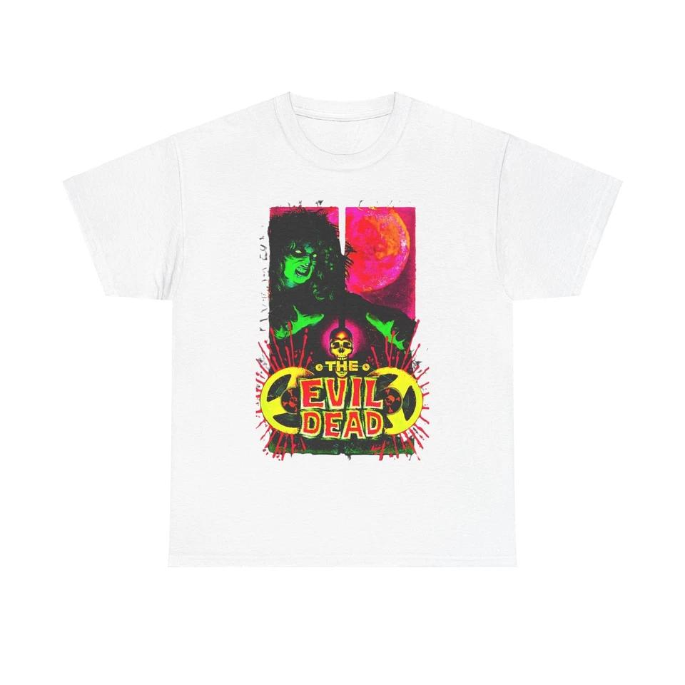 Evil Dead 1981 Movie Horror Ricky P T shirt Unisex Heavy Cotton Tee