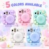 Soft Silicone Camera Case DIY Charm Holes DIY Camera Case for Fujifilm Instax Mini 13 Outdoor Carry
