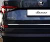 SKODA KODIAQ — Хромированная отделка багажника — Акцент на задней двери — Деталь задней части автомобиля премиум-класса — Усилитель блеска