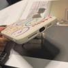 Корейский чехол для телефона с милым мультяшным смайликом и буквой для Iphone 12 11 Pro Max Xr X Xs Max 78 Puls Se 2020, мягкий силиконовый чехол 1084