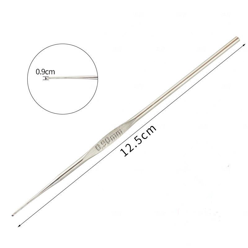 10 шт., крючки для вязания крючком, вязание крючком, спицы, набор вязальных спиц, комплект для вязания крючком