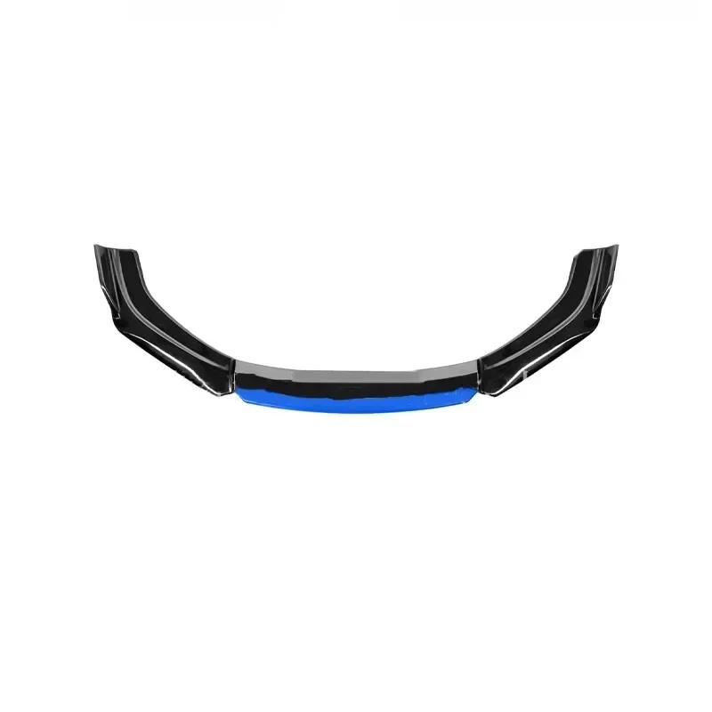 Artudatech 4PCS Universal Car Front Bumper Lip Body Kit Splitter Spoiler Diffuser Protector Car Accessories
