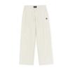 Новые повседневные брюки MLB New York Yankees Basic Collection SS25 Унисекс Меланжевый серый Слоновая кость 3AWPB1053-50CRM