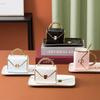 European Style Ceramic Handbag Coffee Cup & Saucer Set - Perfect for Afternoon Tea or Business Gifts