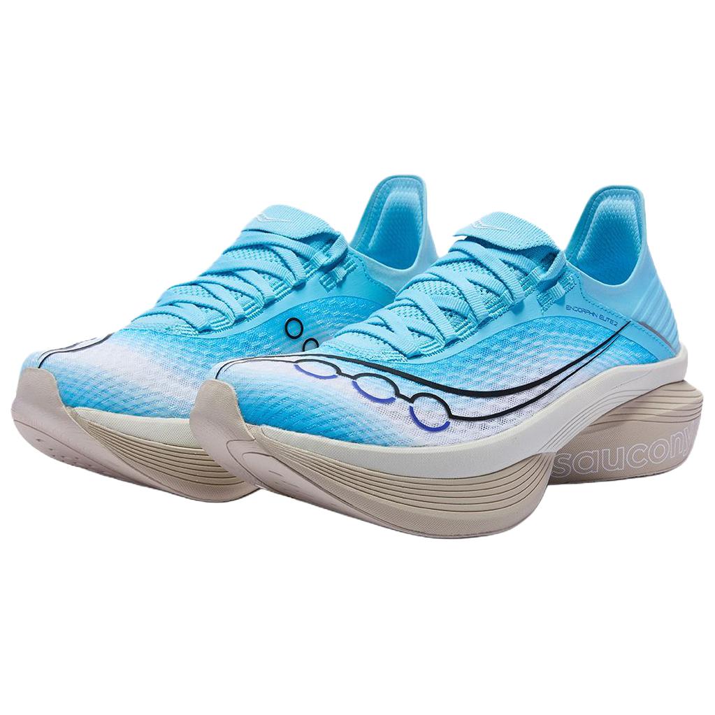 Saucony ENDORPHIN ELITE 2 Rebound Casual Running Shoes Unisex Light Blue White S31009-504
