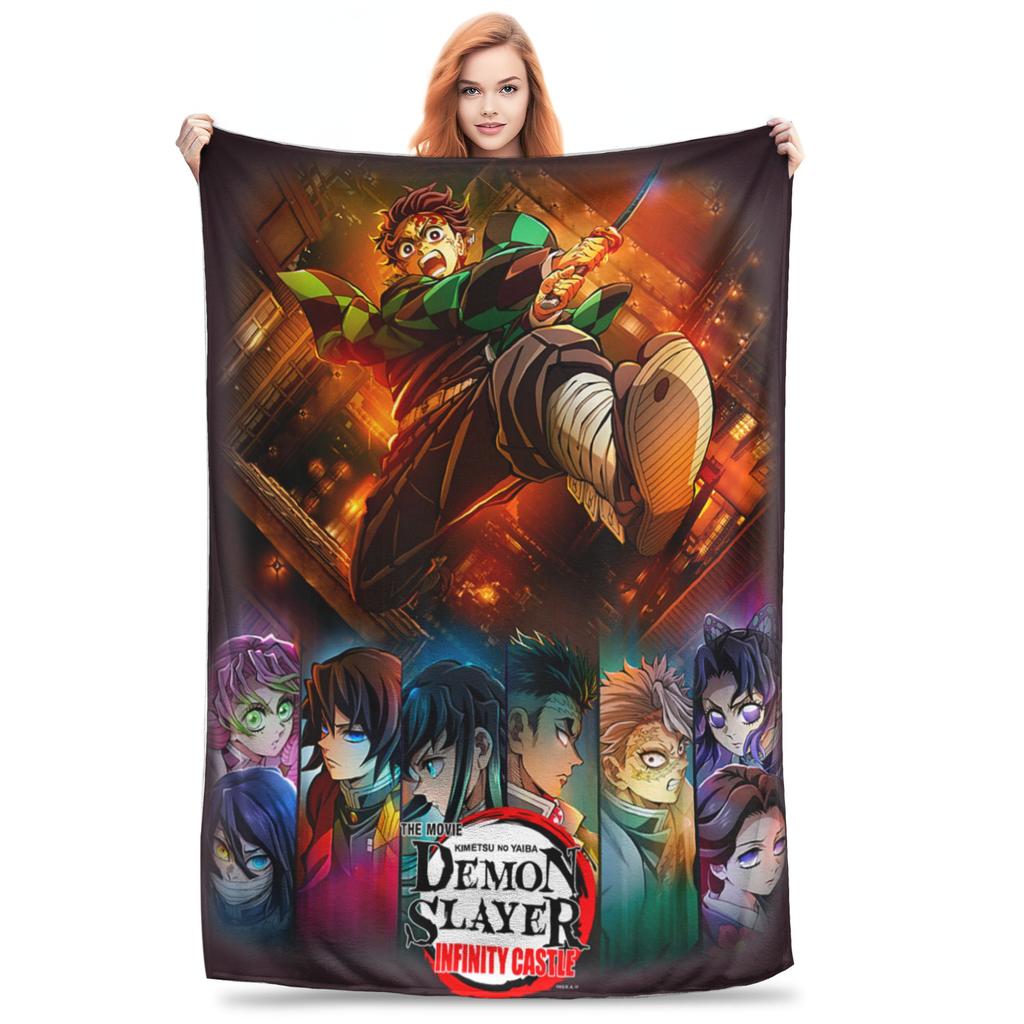1PC Home Slayer Reign in Goat Blanket Throw Blanket Novelty Warm Blanket All Season Gift