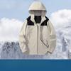 Новая куртка Soft Shell для активного отдыха на осень и зиму, флисовая утолщенная ветрозащитная водонепроницаемая теплая куртка, спортивная куртка, бейсбольная куртка