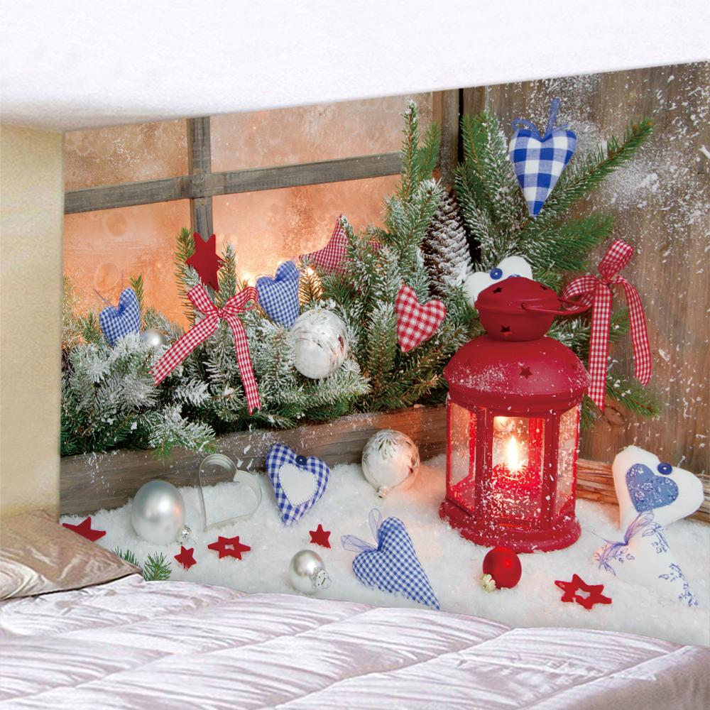 С Рождеством настенный домашний декор фон большой размер гобелен богемный дорожный матрас