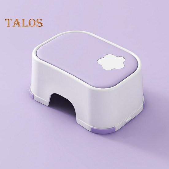 Табурет для малышей с двойной ступенчатой ​​блокировкой Табурет для малышей с функцией хранения игрушек Нескользящие резиновые ножки Приучение к горшку Табурет для приучения к горшку для мальчиков