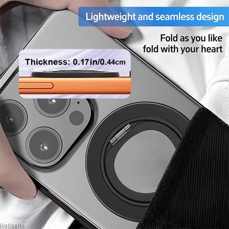 360° Rotation Magnetic for iPhone Ring for MagSafe - for iPhone Grip Universal Stand for iPhone Samsung Holder
