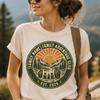 Personalized T-Shirt and kids tshirt with bear family – Vintage Adventure Club design with family name