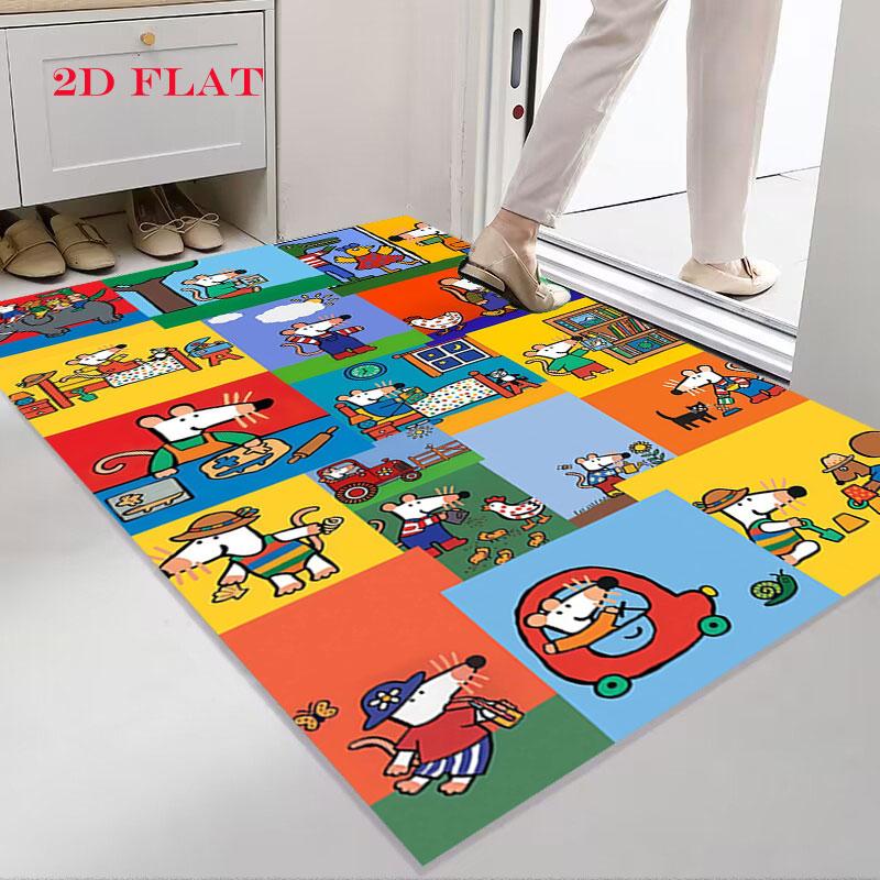 Lucky Luke Carpet Rug for Living Room Bedroom Home Sofa Decoration,Kids play Nonslip Floor Mat