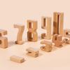 1 набор деревянных конструкторов для развития мелкой моторики, обучающих цифровых блоков, игр на равновесие для малышей, арифметических обучающих блоков для математики