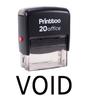 Printtoo Rubber Stamp Office Stationary VOID Self Inking Custom Stamp-Black