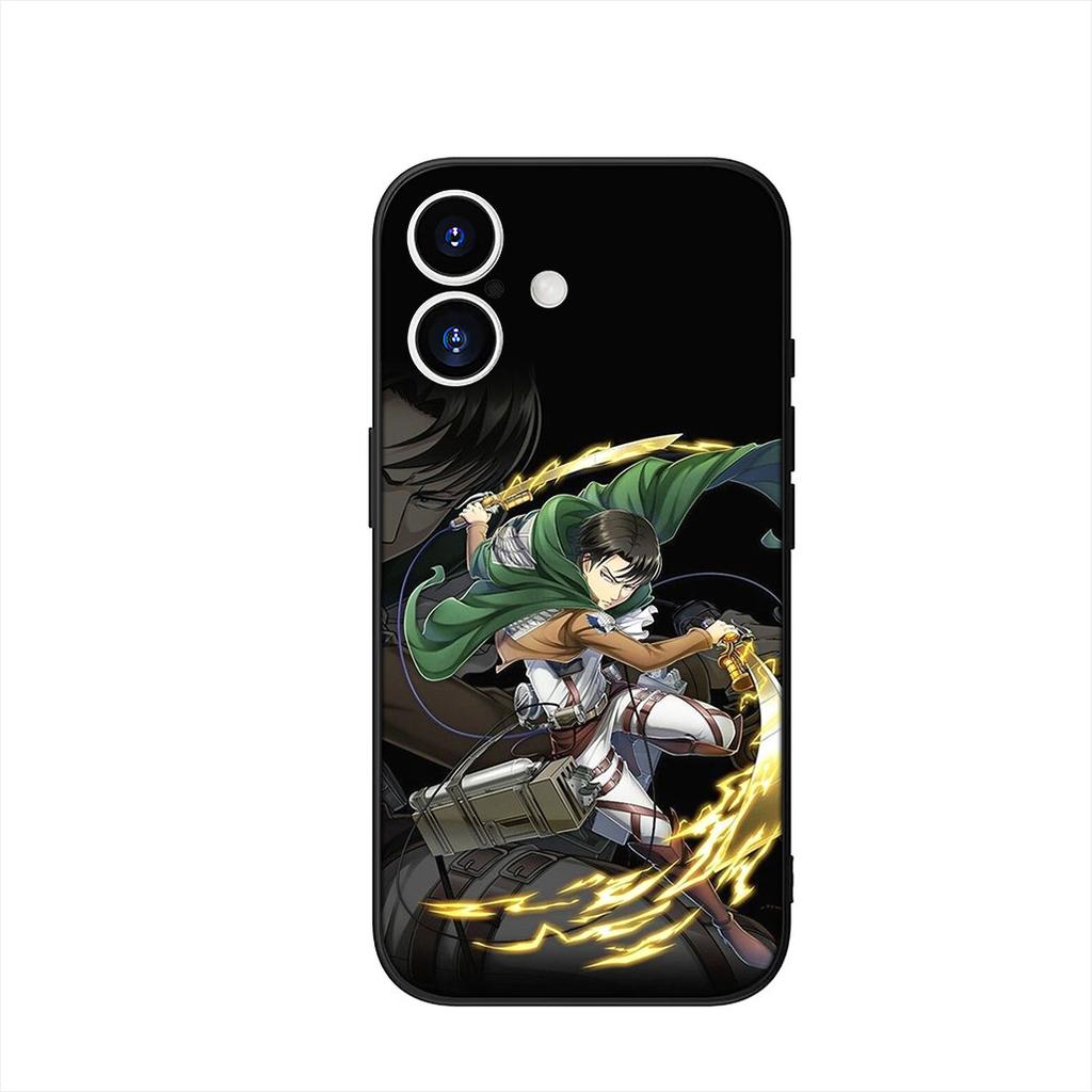 levi Attacks Jaeger on Titan Eren Case for Samsung Galaxy A07 A13 A12 A14 A23 A42 A50 A51 A52 A53 A70 A71 A72 A04 Note 20 9 8 10