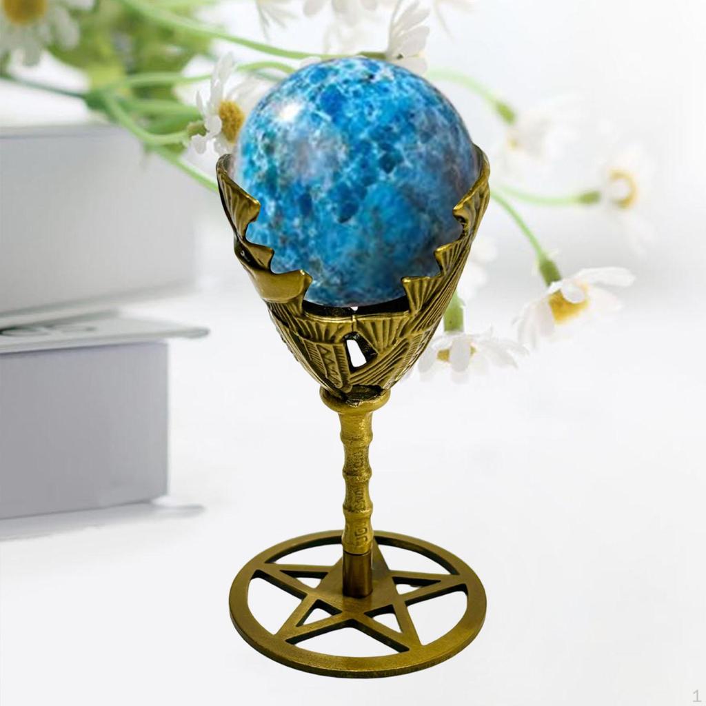 Globe Display Rack Ball Base Craft Holder Egg for Small Collectibles