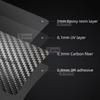 Car Engine Start Stop Button Cover Real Carbon Fiber Sticker For VW Volkswagen Bora