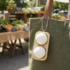 Portable Egg Tray Clicker Toy 3D Printed Keycap Press Keychain  Backpack Pendant
