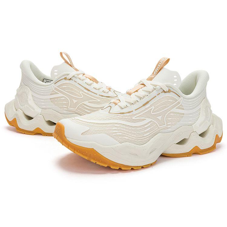 Mizuno KOI 2K SP Унисекс Низкие Повседневные Кроссовки Бело-Оранжевые Ткань D1GH230803