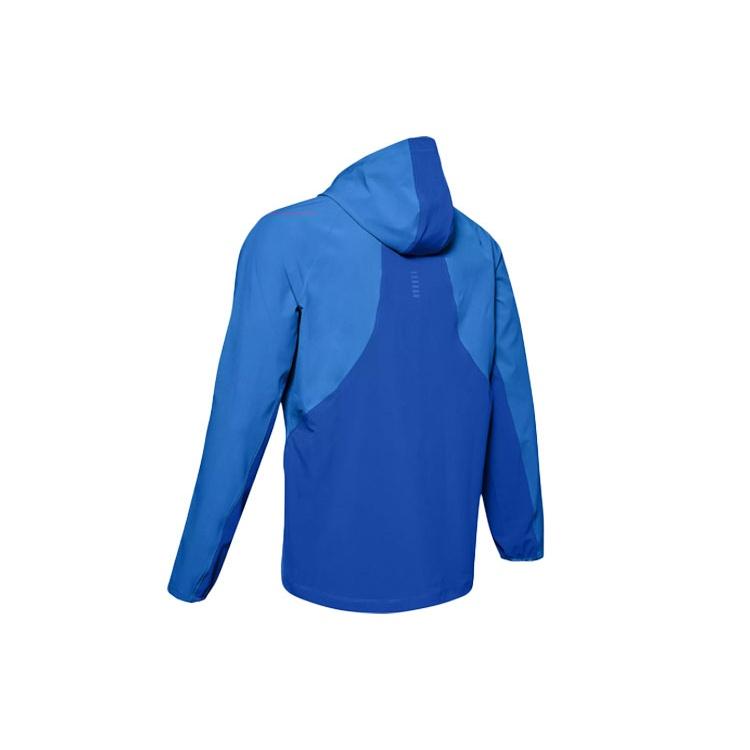 Men's Under Armour Qualifier Running Sports Jacket Blue 1350173-464