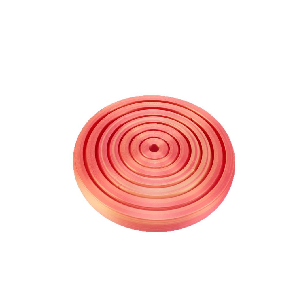 1 шт. 3D-печатное декомпрессионное вращающееся кольцо для кончика пальца, межзвездный декомпрессионный диск, спиральное многоугольное кольцо для пальца, игрушка-пуш-пуш, украшения