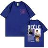 Rapper Beele Merch Tshirts Unisex Unisex Clothing High Street Fashion Trend T Shirt Summer Casual 100cotton Short Sleeve Tshirt